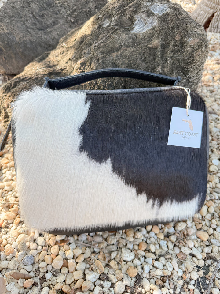 Word over World | Black Handmade Cowhide and Leather Study Bible Zipper Cases
