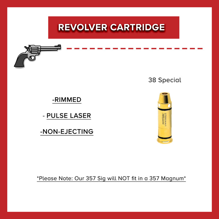Strikeman .38 Special Laser Cartridge