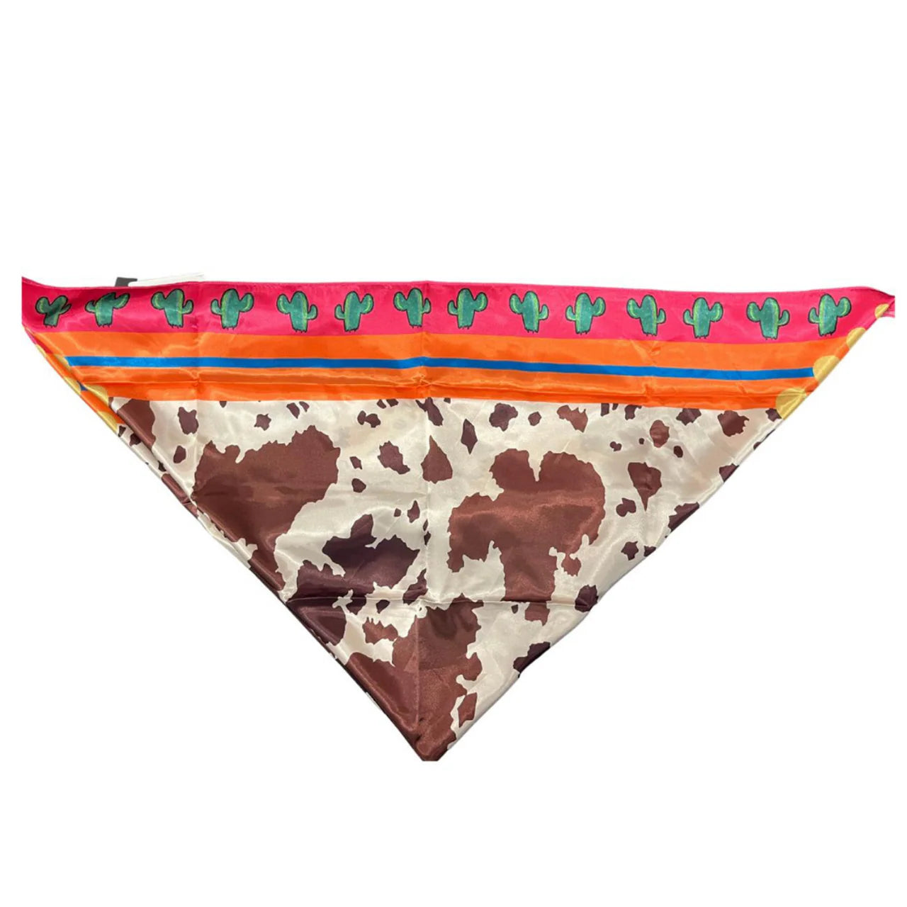 Cow Print Cactus Wild Rags