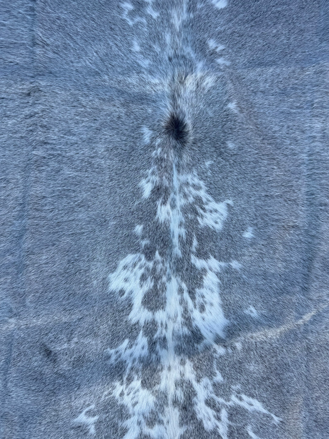 Silver Mist Cowhide Rug – Natural Silver Grey Cowhide Hide Rug – Large 66” x 59”