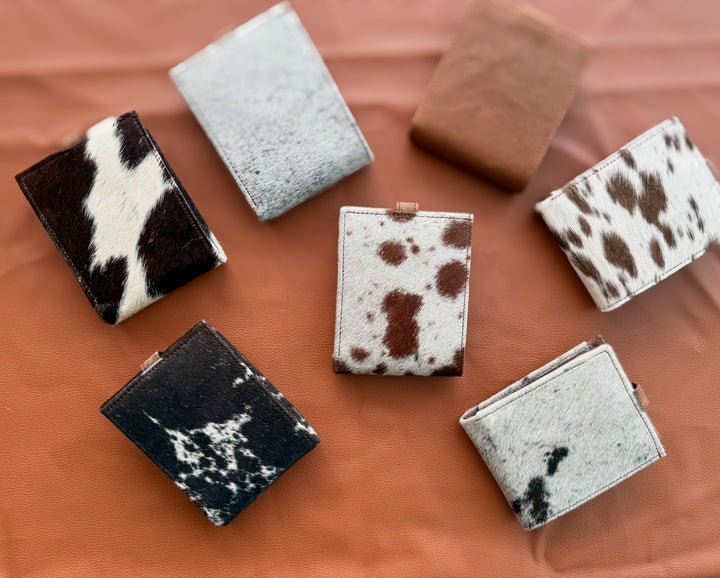 Frontier Fold | Cowhide Bifold Wallet – Handmade Western Leather Wallet for Men