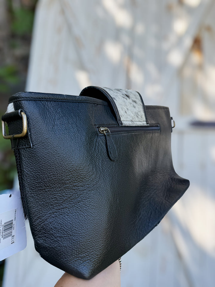 The Outlaw Parent™ Cowhide Stroller Bag