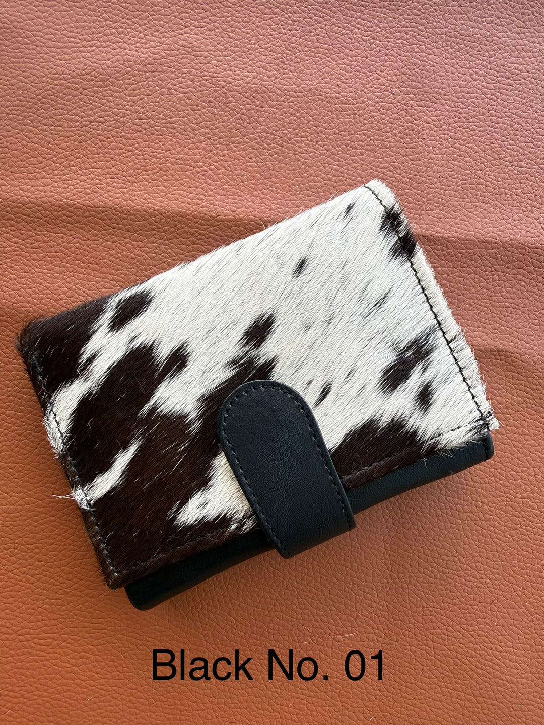 The Little Fold | Hair-On Cowhide Leather Trifold Wallet