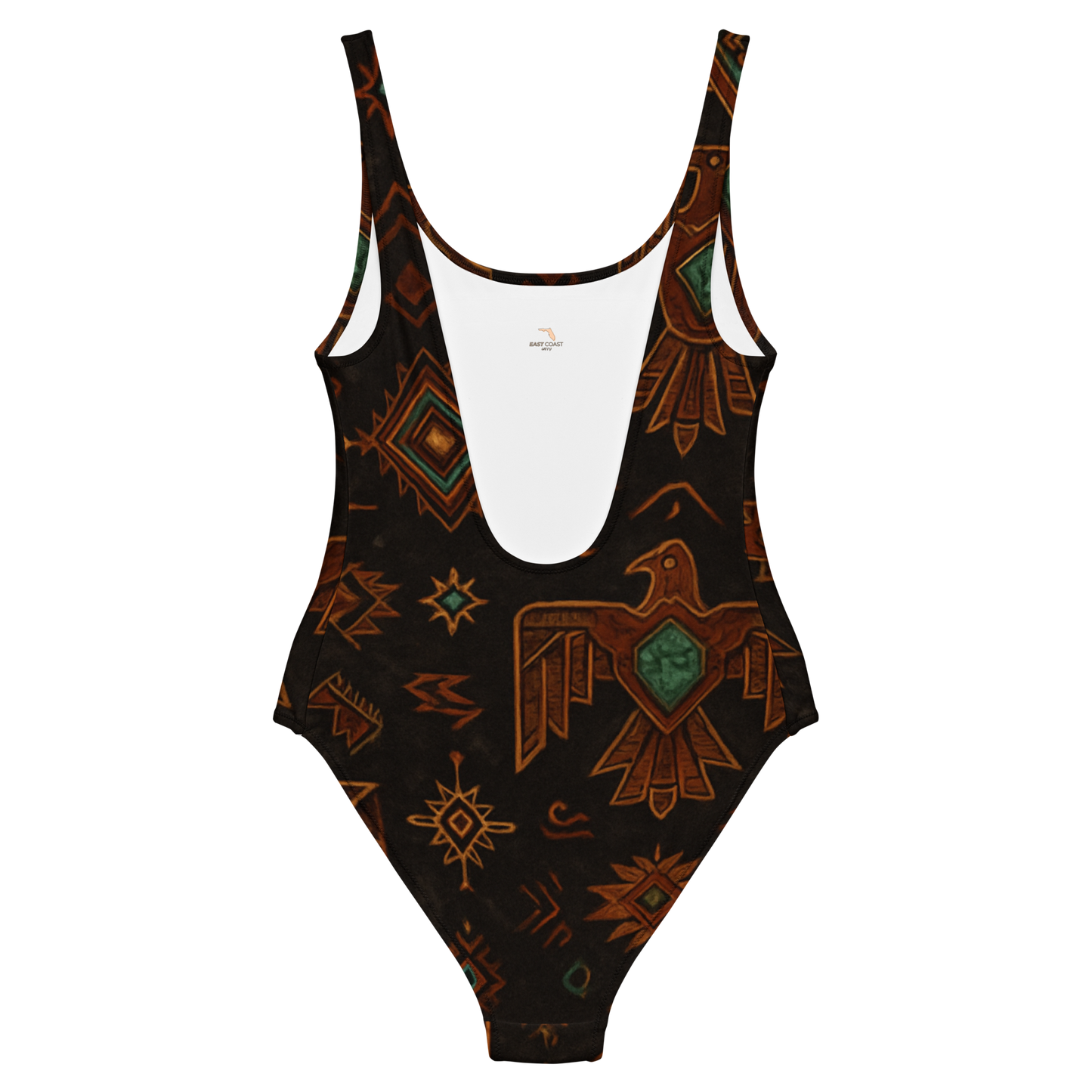 TBird Southwestern Design One-Piece Swimsuit