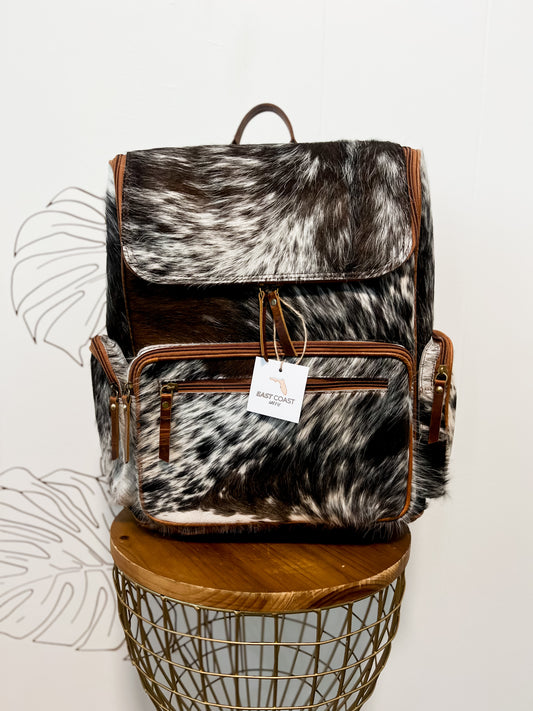 Cowhide Backpack