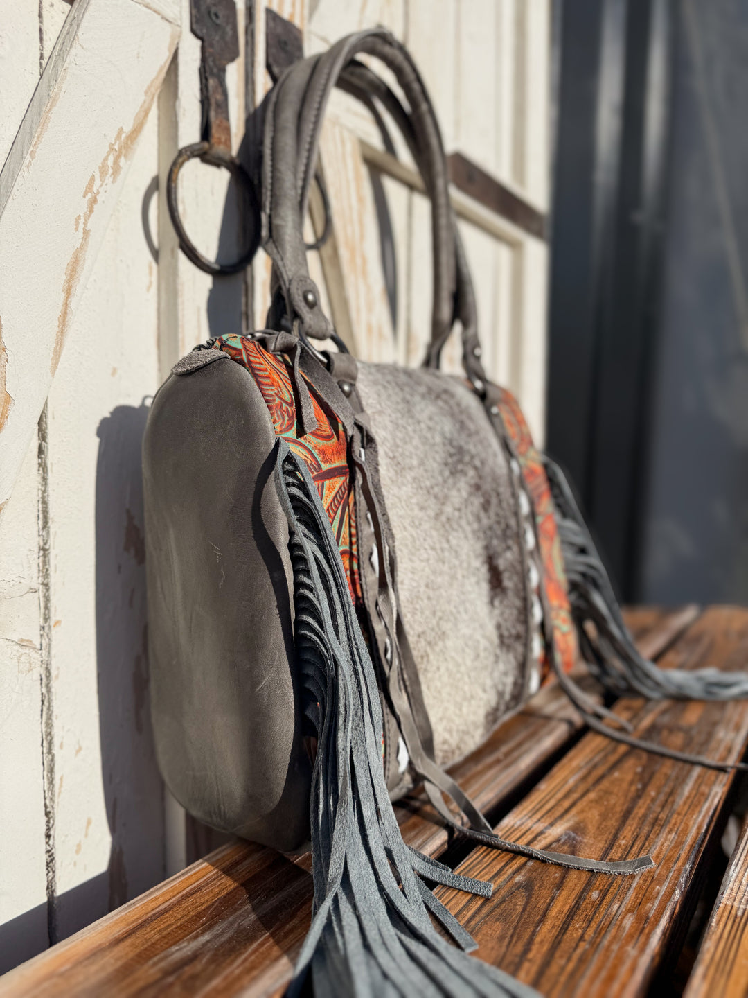 Strapped & Stashed Cowhide CCW Speedy Bag