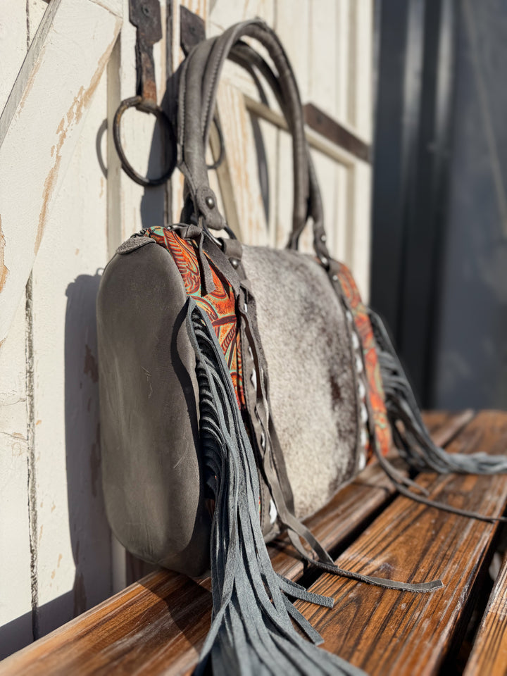 Strapped & Stashed Cowhide CCW Speedy Bag