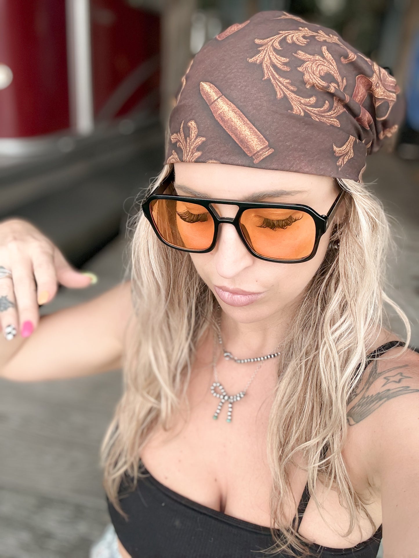 Boujee Florida Western Exclusive ECC Pattern All-over print bandana