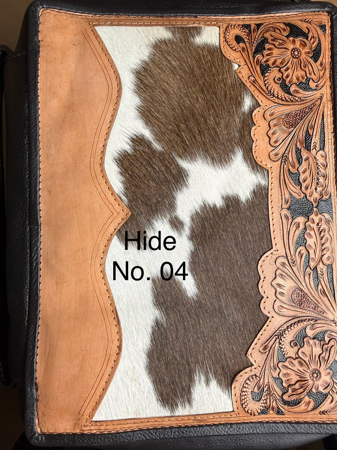 Word Over World™ | Tooled Leather & Cowhide Bible Study Case