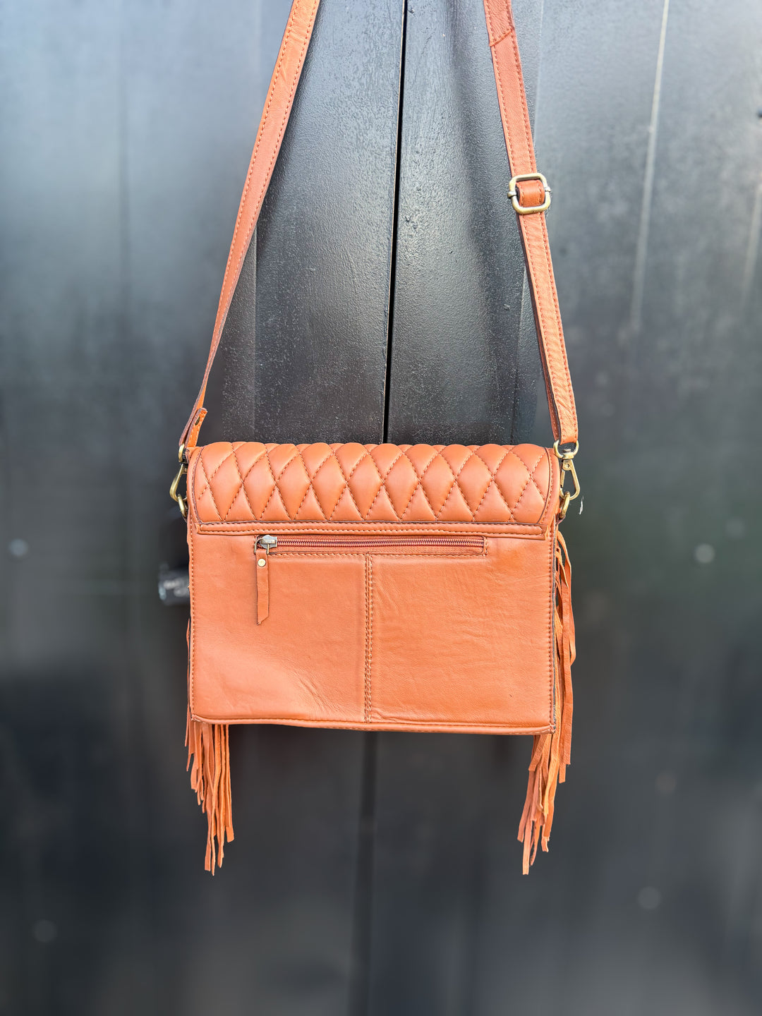 Honey Belle | Quilted and Tooled Leather Western Chic Crossbody Purse
