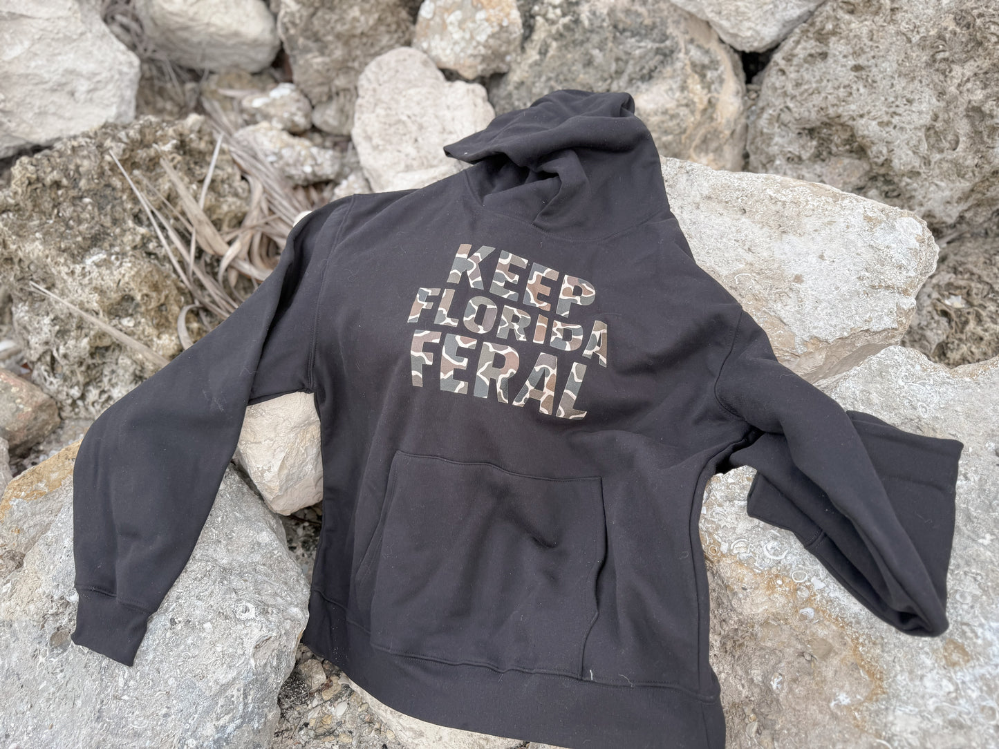 Keep Florida Feral Oversized heavyweight hoodie