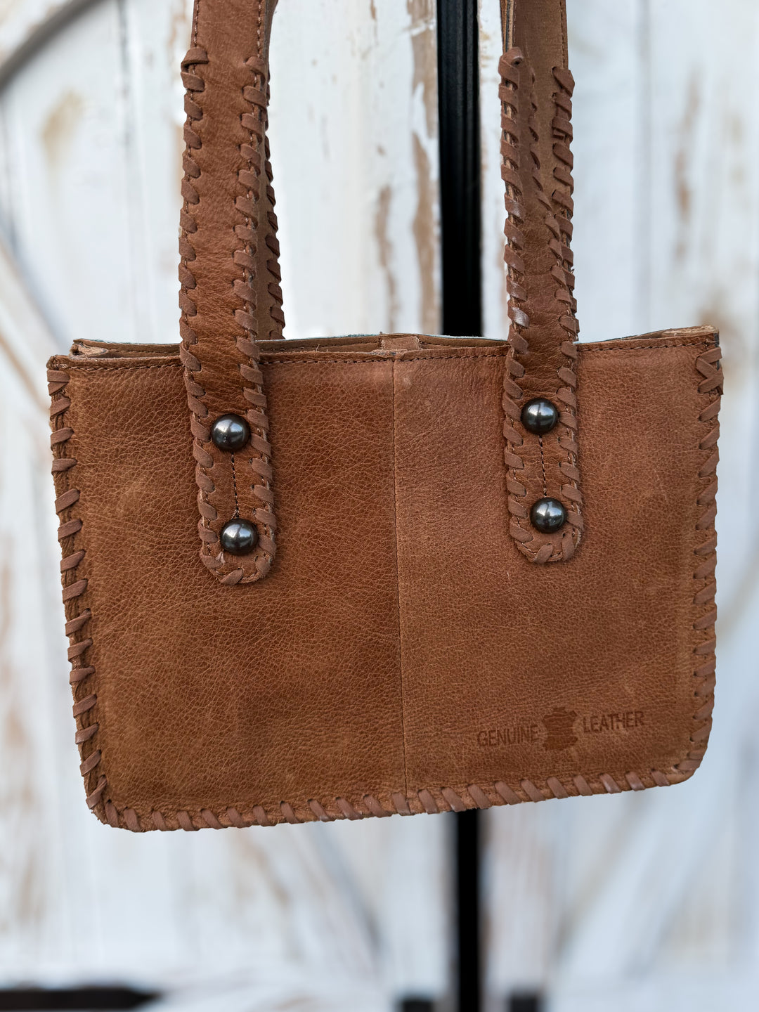 Slimline Tote | Genuine Leather Slim Profile Everyday Shoulder Bag