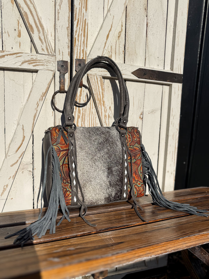 Strapped & Stashed Cowhide CCW Speedy Bag