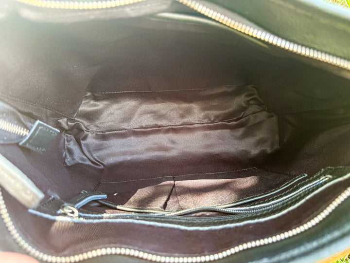The Rancher Brindle Hair-On Hide Tote