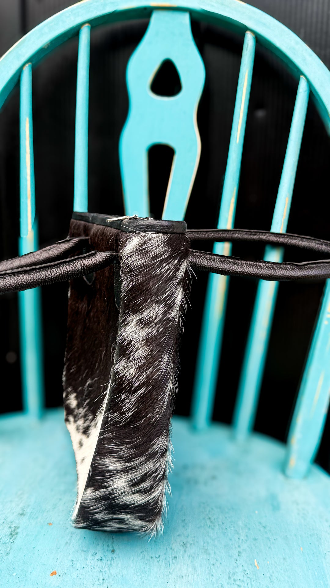 Hair-On Cowhide Mini Tote | Genuine Leather Everyday Purse | Lightweight Western Chic Handbag