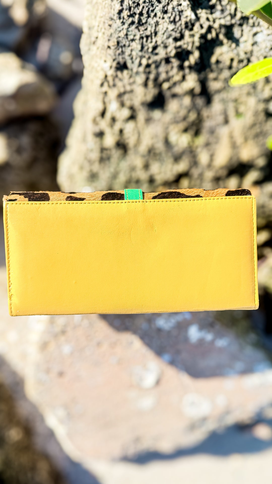 Palm Beach Rodeo | Hair on Hide with Animal Design and Colorful Recycled Leather Wallets