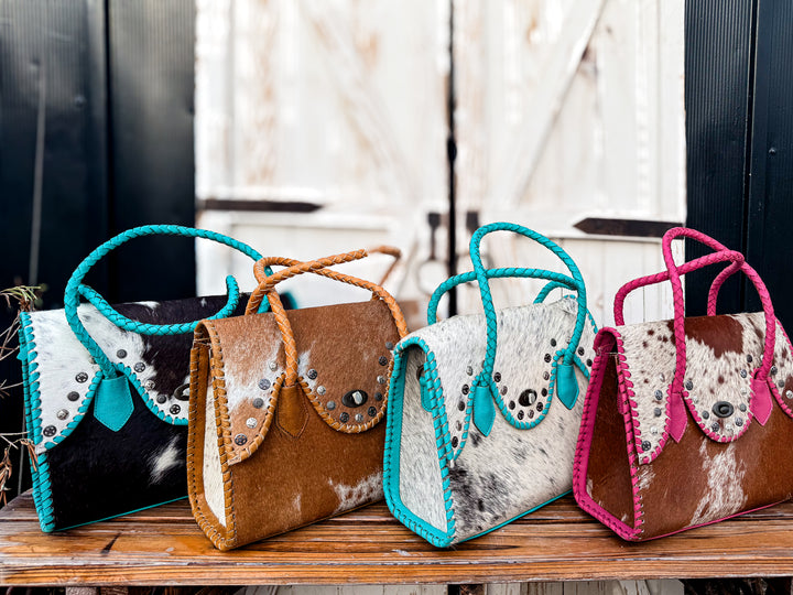 The Ranch Wife Carryall | Cowhide Concealed Carry Western Tote