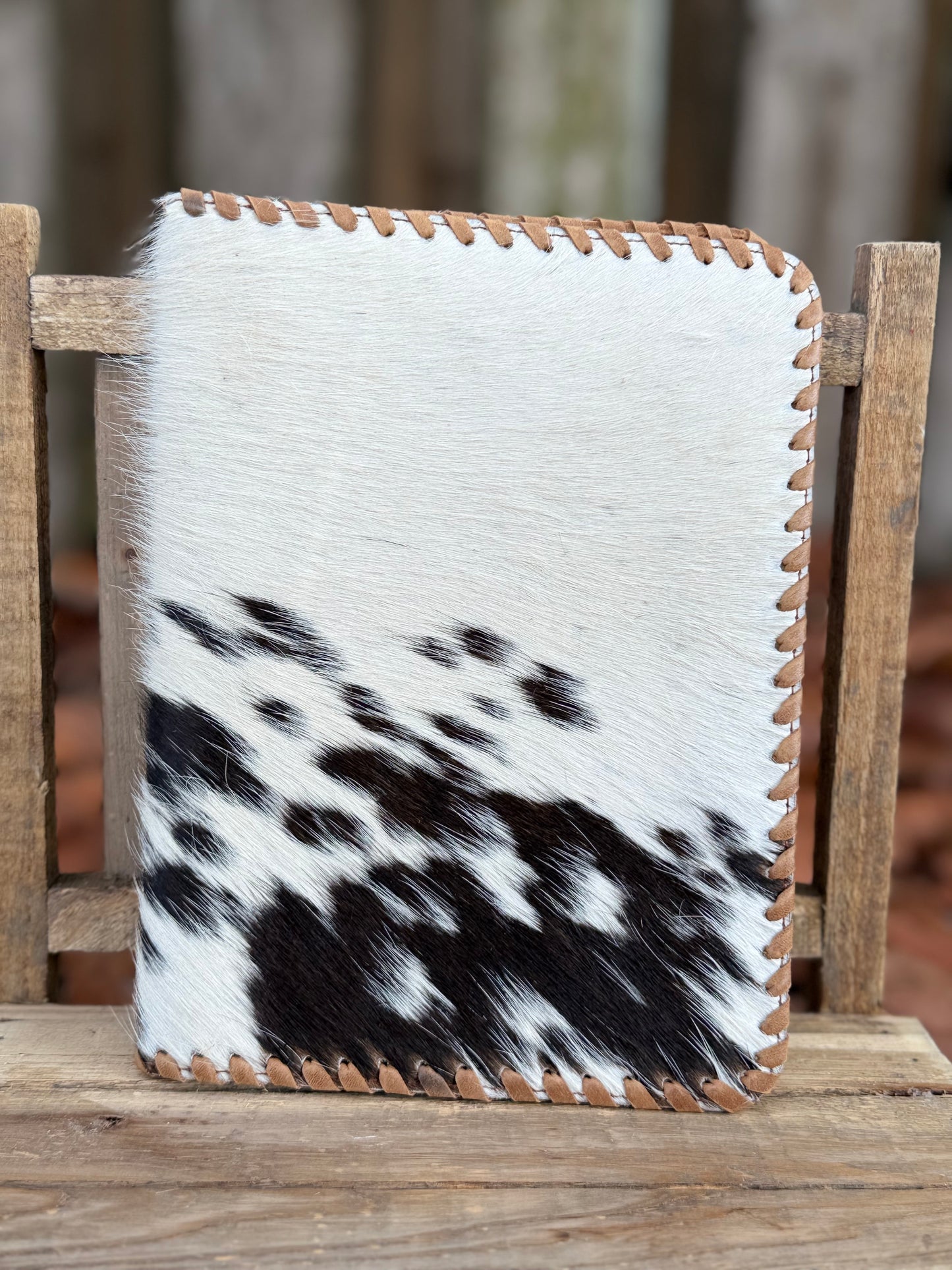 Cowhide Bible Cover for Standard Size Bibles and A4 Journals