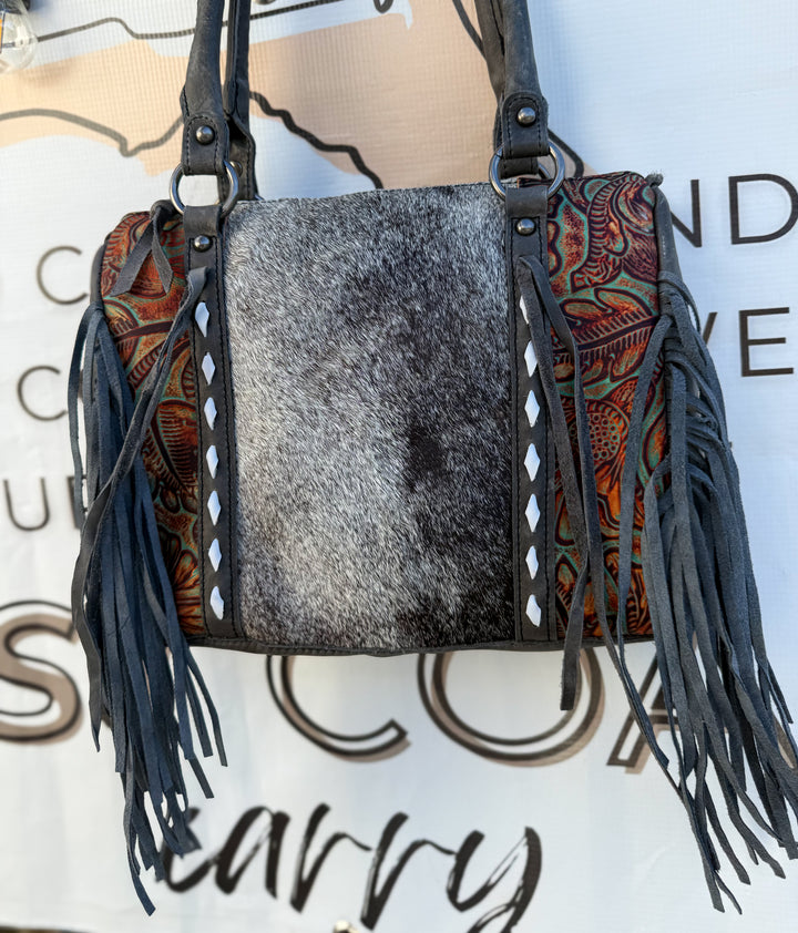 Strapped & Stashed Cowhide CCW Speedy Bag
