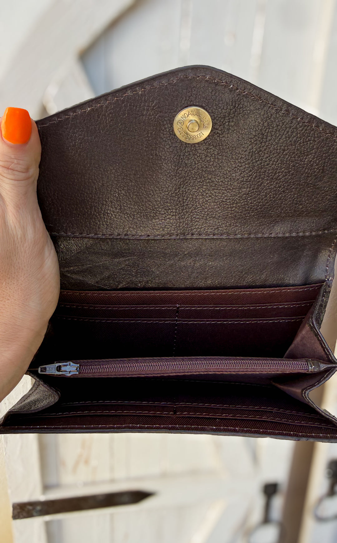 Turquoise Trail Cowhide Wallet | Tooled Leather Western Wallet