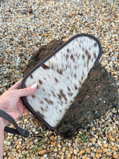 Padded Cowhide Handgun Case - Mini