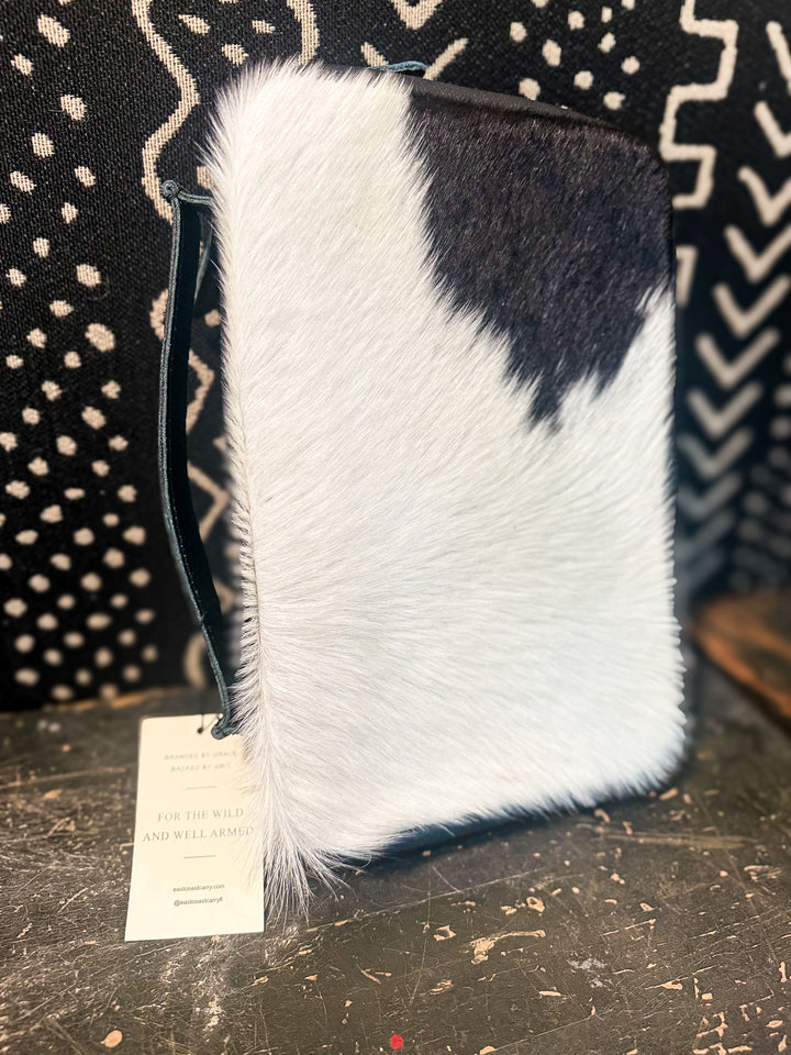 Word over World | Black Handmade Cowhide and Leather Study Bible Zipper Cases