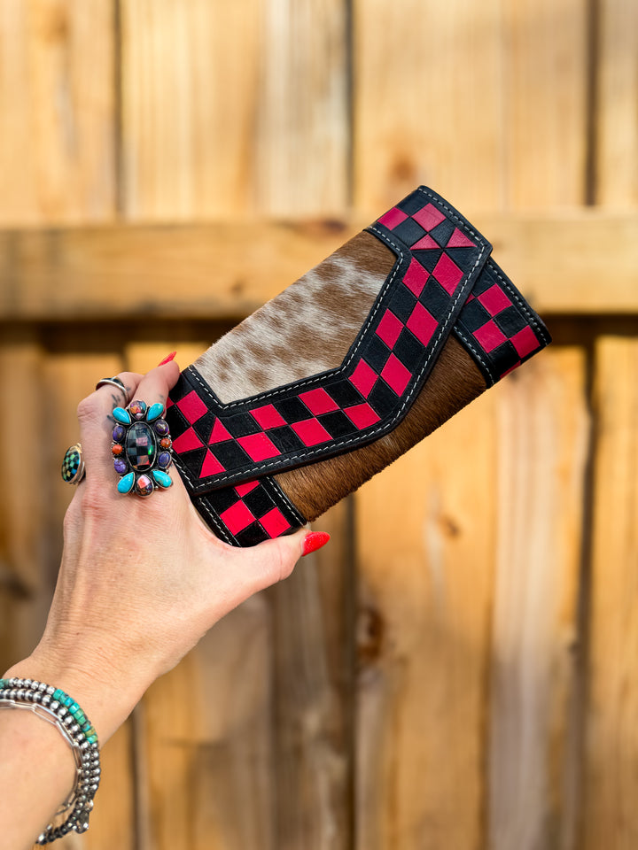 Checkmate: High Voltage Leather Wallet