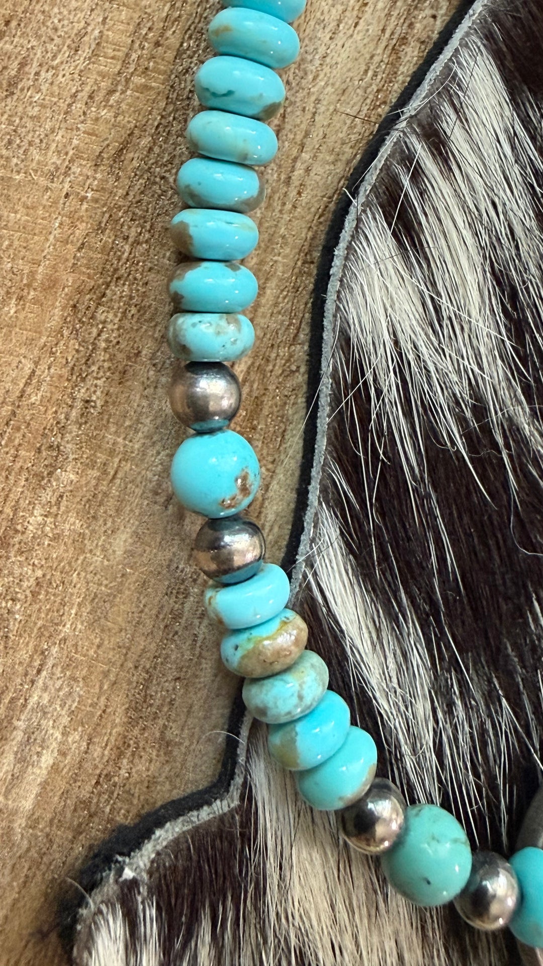 Navajo No. 8 Turquoise Buffalo Nickel Bracelet by Kimberly Tom | Sterling Silver | Handmade
