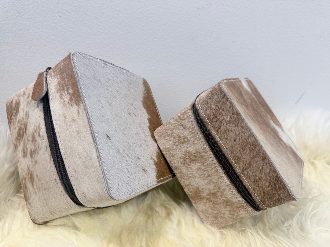 Hide Away : Cowhide and Leather Jewelry Boxes