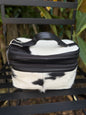 Road Ready Makeup Case : Cowhide and Leather Makeup Storage Case