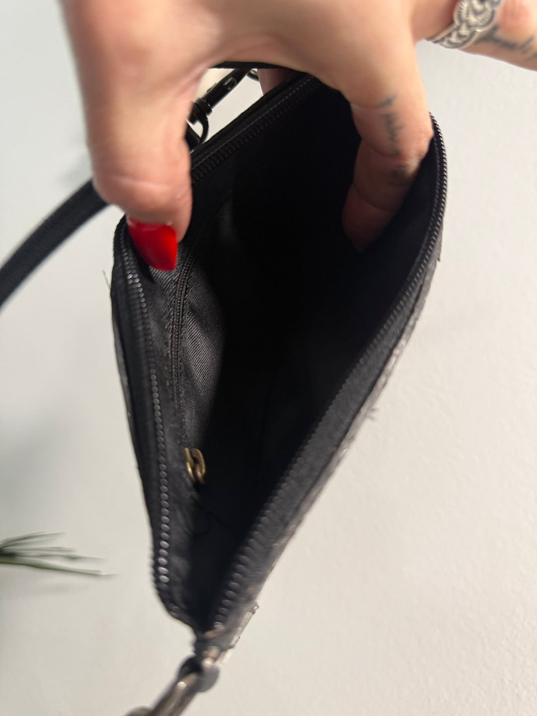 The Midnight Maverick | Hand-Tooled Leather Crossbody Clutch
