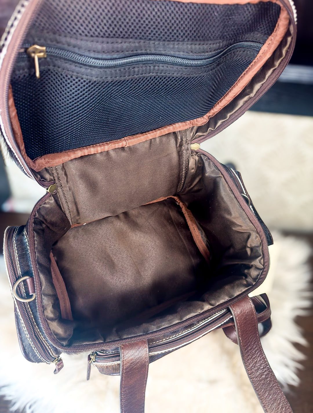 The Lunch Money | Tooled Leather Insulated Lunch Box & Cooler Bag – Hair on Cowhide