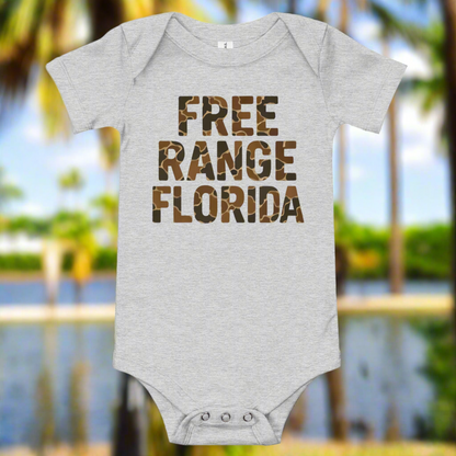 Free Range Florida Baby short sleeve cotton one piece