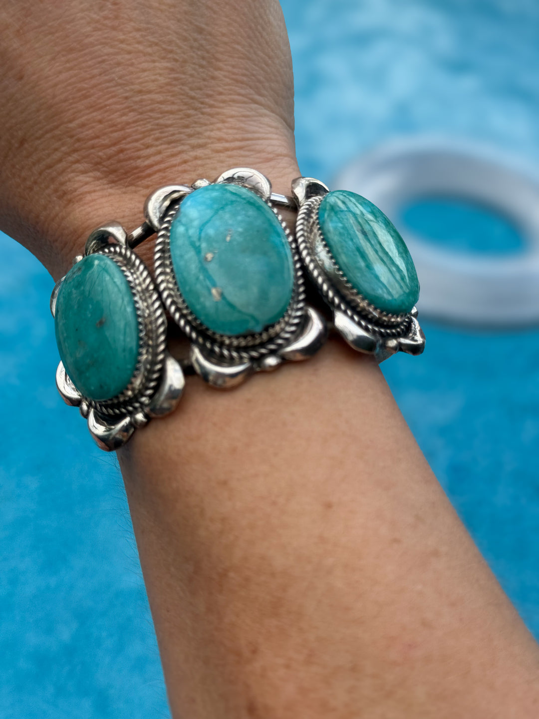 Donovan Nez Royston Turquoise Cuff Bracelet