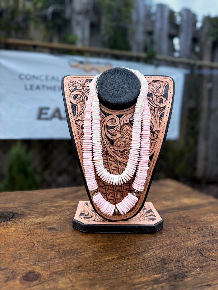 Pink Conch Shell Necklace | Choose your style | USA Handmade