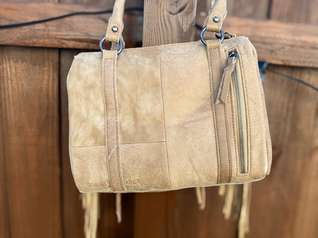 Strapped & Stashed Cowhide CCW Speedy Bag