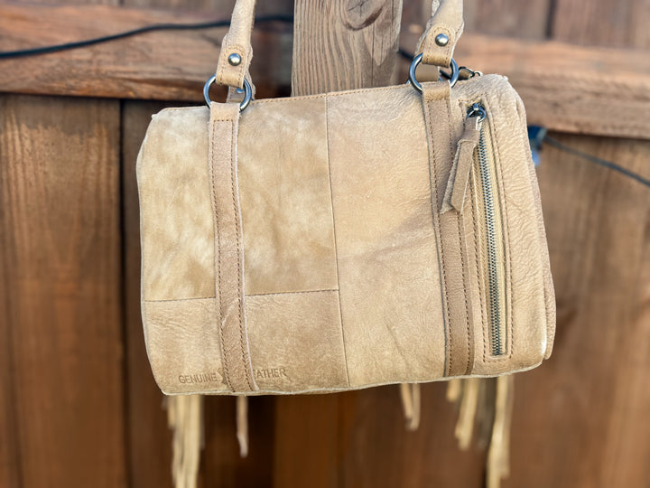 Strapped & Stashed Cowhide CCW Speedy Bag