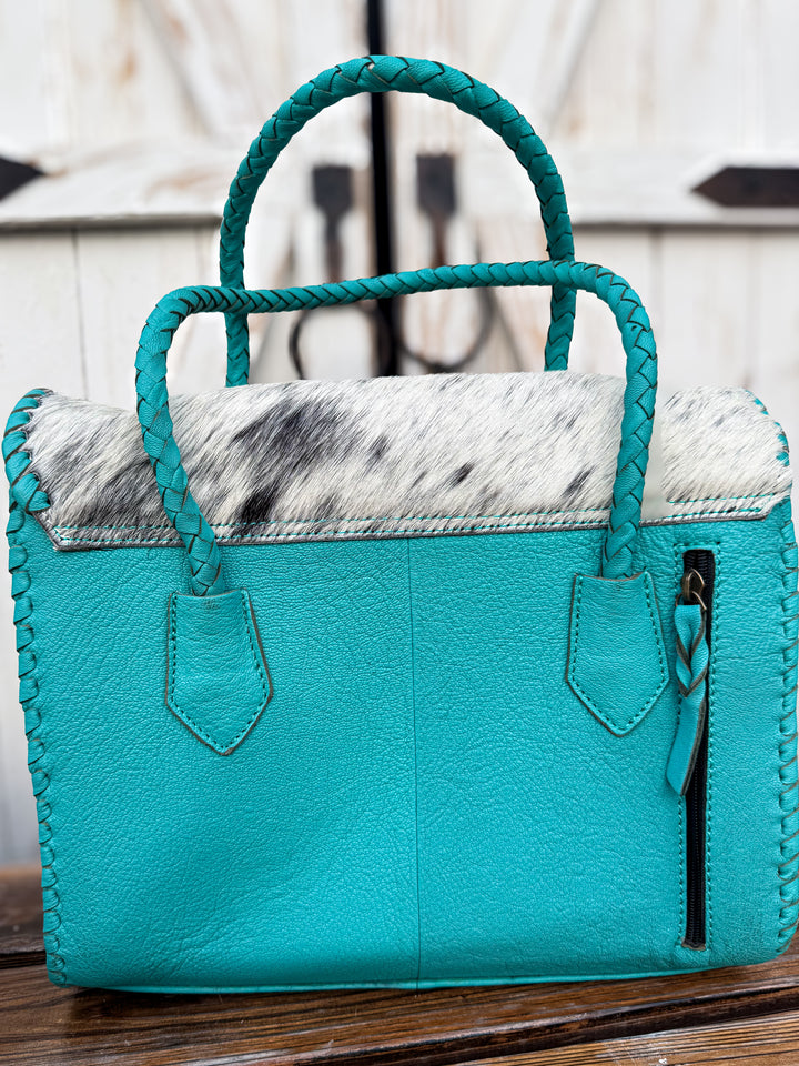 The Ranch Wife Carryall | Cowhide Concealed Carry Western Tote