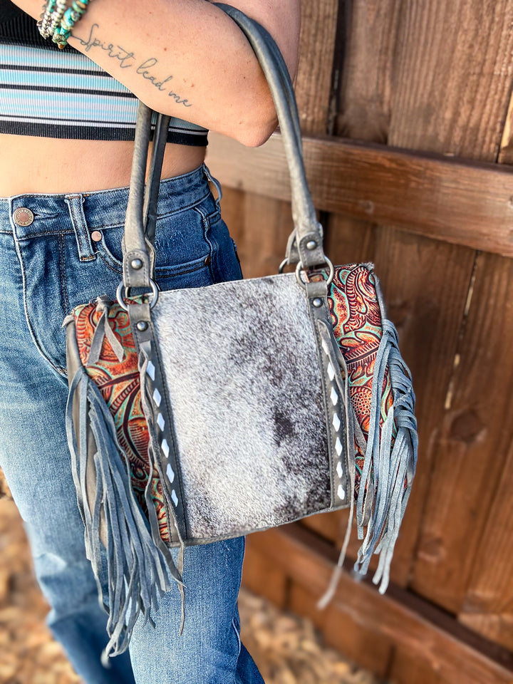 Strapped & Stashed Cowhide CCW Speedy Bag