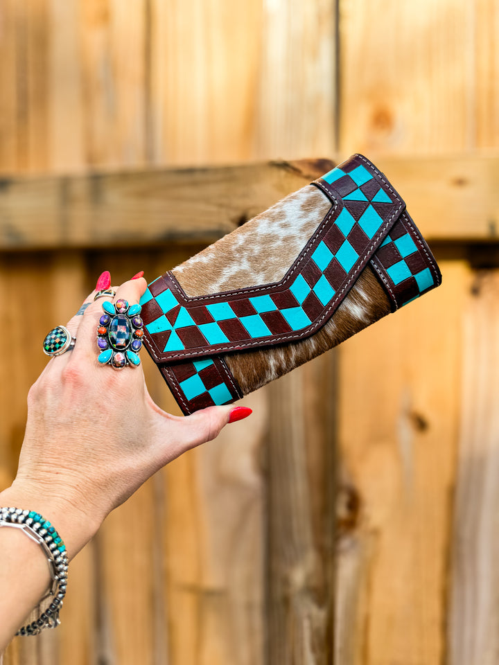 Checkmate: High Voltage Leather Wallet