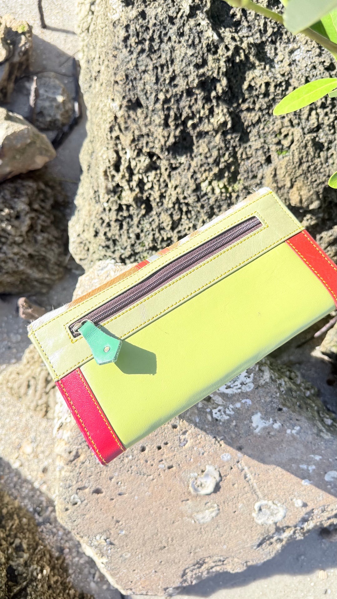 Palm Beach Rodeo | Hair on Hide with Animal Design and Colorful Recycled Leather Wallets