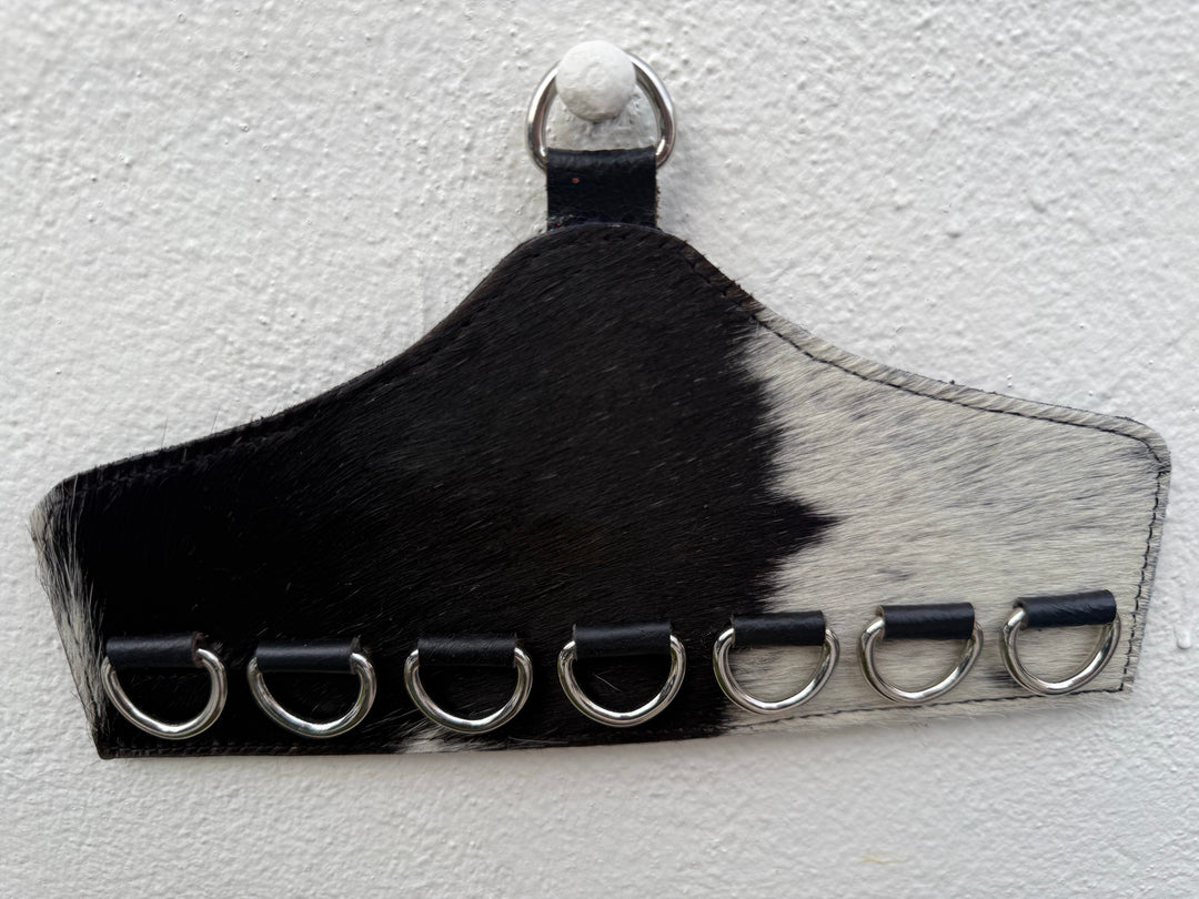 Cowhide Wild Rag Scarf Holder