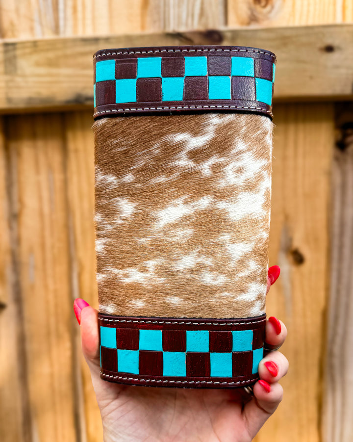 Checkmate: High Voltage Leather Wallet