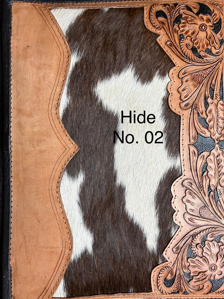 Word Over World™ | Tooled Leather & Cowhide Bible Study Case