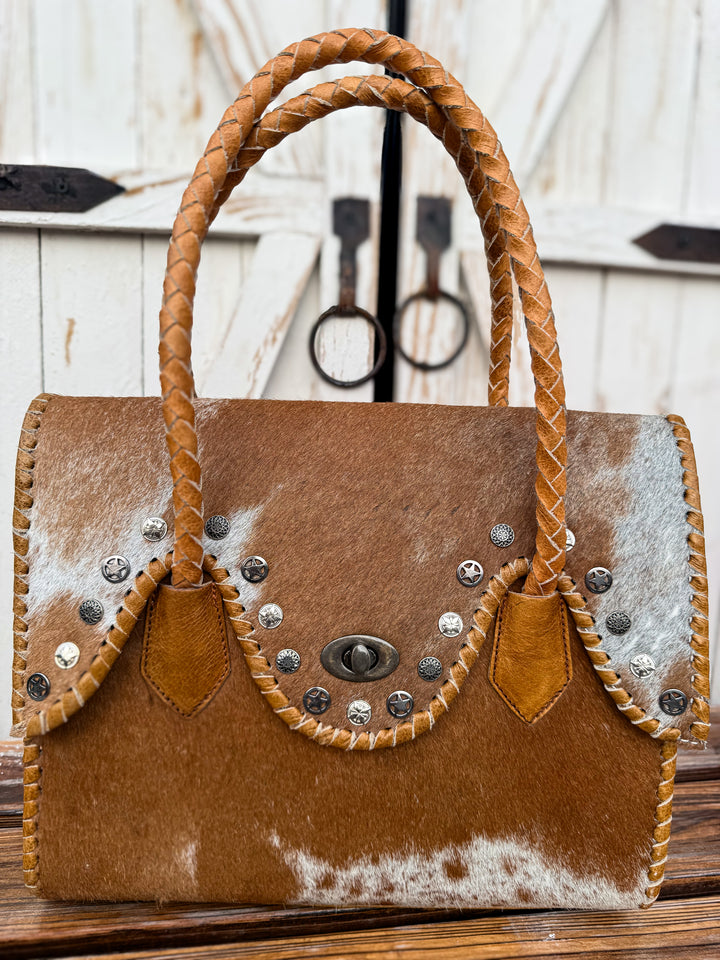 The Ranch Wife Carryall | Cowhide Concealed Carry Western Tote