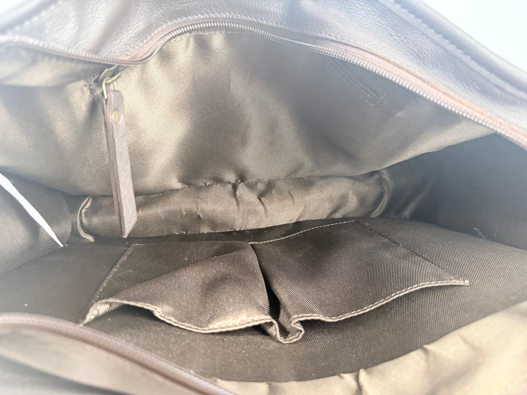 The Working Girl | Tooled Leather & Cowhide Concealed Carry Tote
