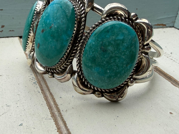 Donovan Nez Royston Turquoise Cuff Bracelet