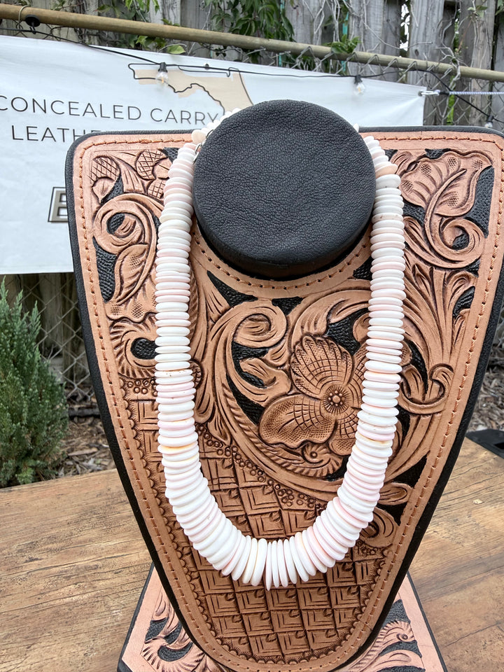 Pink Conch Shell Necklace | Choose your style | USA Handmade