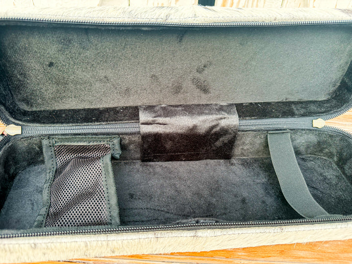 The Wild Hair Tool Box | Western Cowhide Hair Tool Travel Case