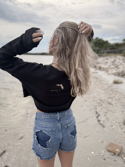 Keep Florida Feral Crop Sweatshirt